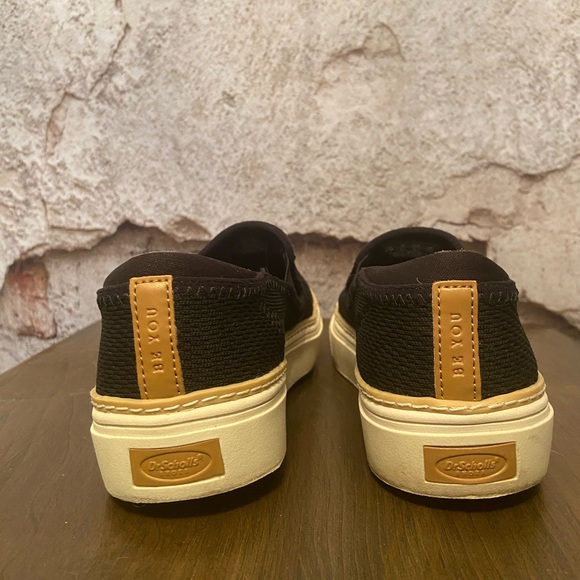 Dr Scholls Black Stretch Weave Joggers - Picture 3 of 6